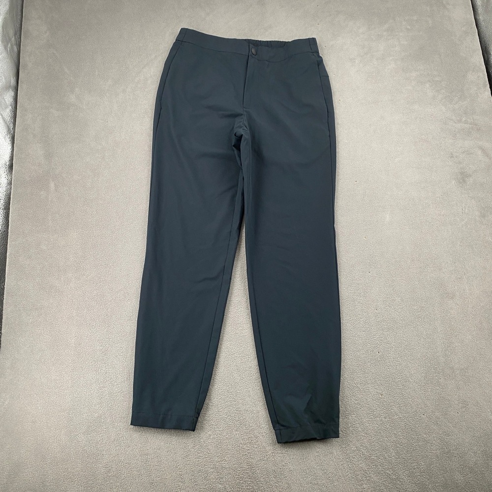 Banana Republic Mens Performance Jogger Pants Gray Size 30 Elastic Waist Golf